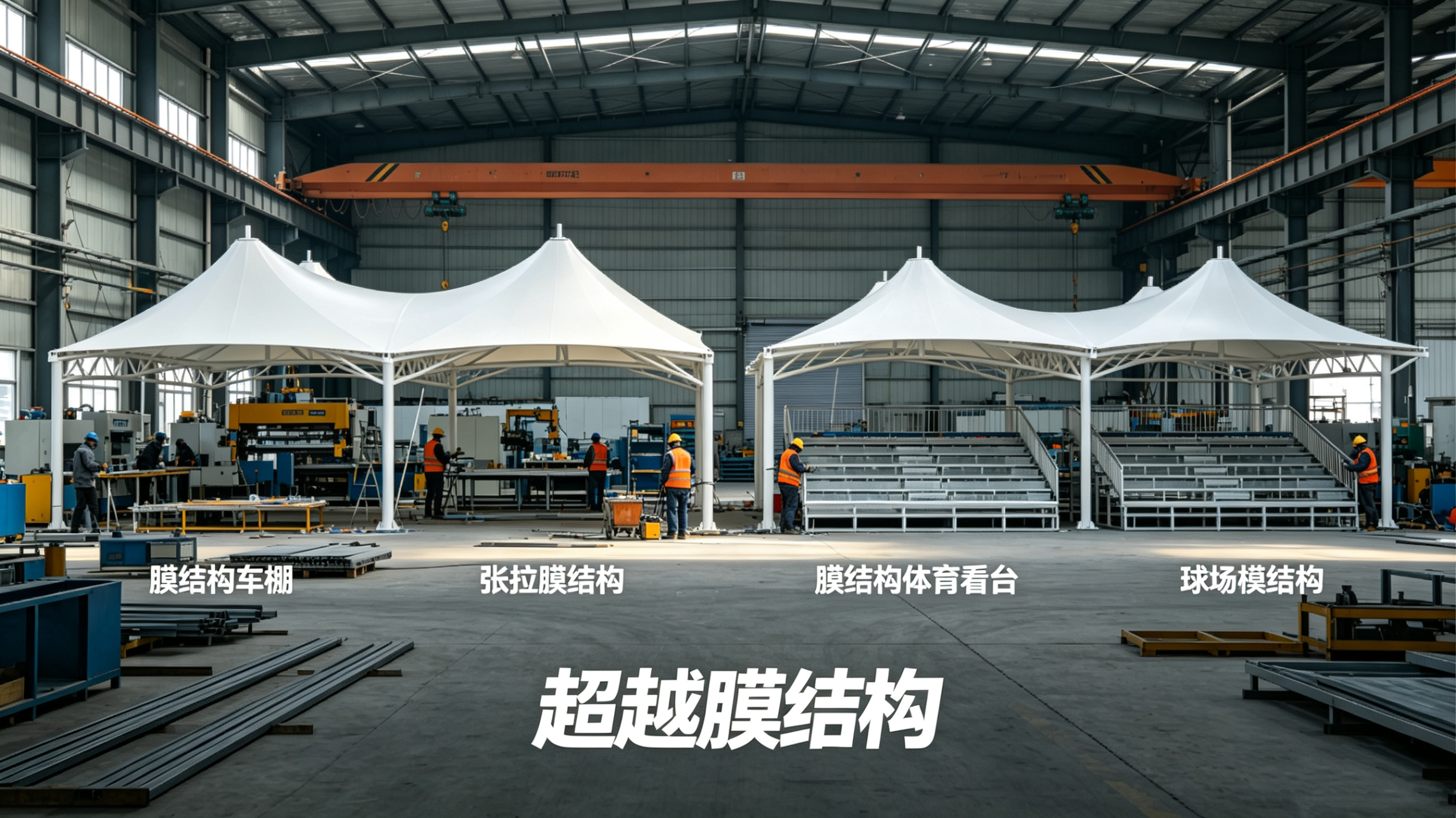 杭州市膜结构工程膜结构景观 - 厂家